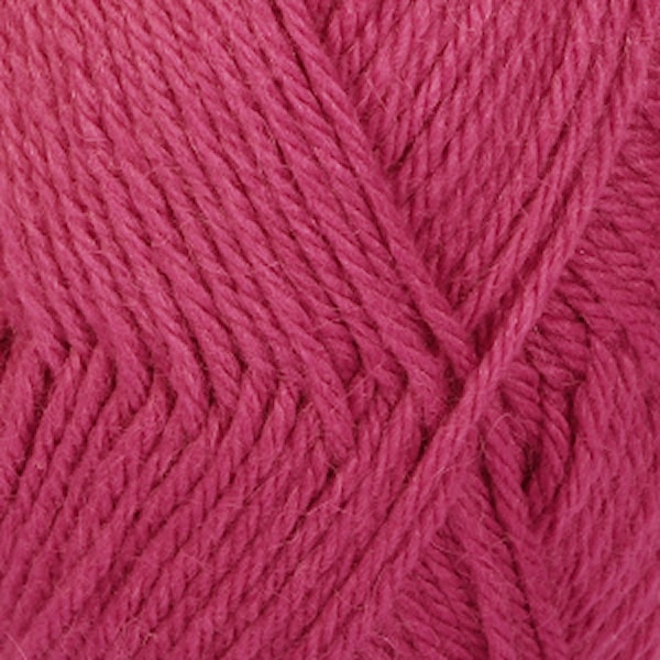 Drops Lima Uni Colour Garn Ullmix 50g Cerise 6273