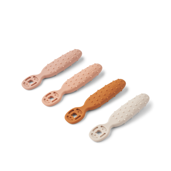 LIEWOOD Caelia Nybynnerskje 4-Pakk, Pale Tuscany Multi Mix -  Tåteflasker & Tilbehør  - Silikon