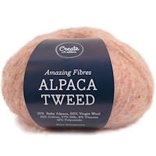 Adlibris, Alpacka Tweed, 50 g, Rosa Rubiginosa A741