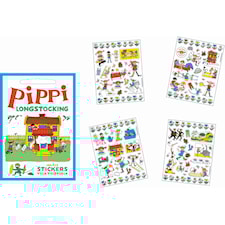 Pippi Klistermärken Villa Villekulla 140-pack