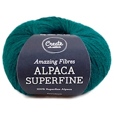 Adlibris Alpaca Superfine, 50 g, Petroleum A231