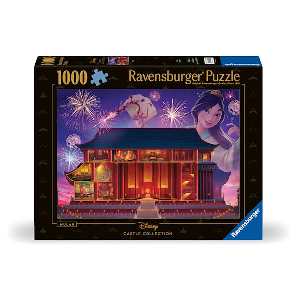 Pussel Disney Castles Mulan 1000 bitar, Ravensburger