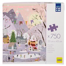 Joulu­palapeli 750 Palaa, Peliko