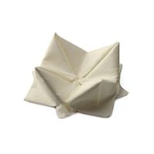 Servetter 3-lager 33x33 cm Vanilj 125 st