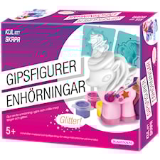Kul Att Skapa - Gipsfigurer Glitter Enhörningar Kärnan
