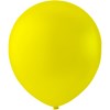 Ilmapallot, keltainen, pyöreät, halk. 23 cm, 10 kpl/ 1 pkk