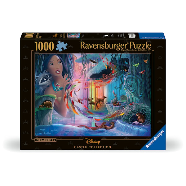 Disney Castle Pocahontas Pussel 1000 bitar, Ravensburger