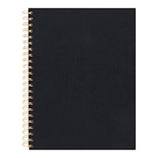 Notatbok A4 Linjert 90 ark Svart Bigso Box of Sweden