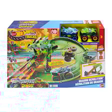 Monster Trucks Dragon Destruction Hot Wheels