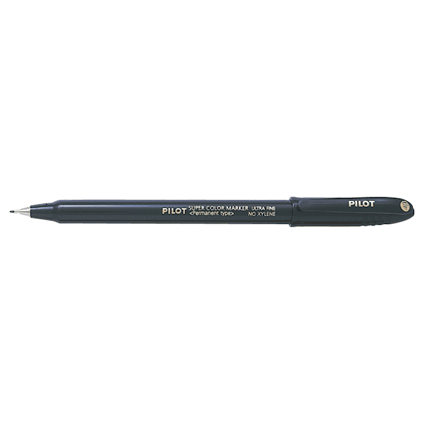 M&auml;rkpenna Permanent Ultra Fine, Svart, Pilot