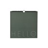 Vægkalender 2023 Hello Green Design Letters