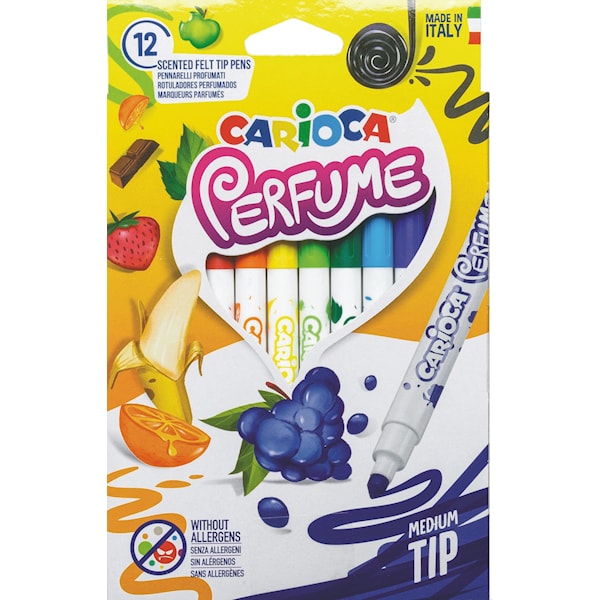 Duftfiberpenner 12-pakning Carioca Kärnan