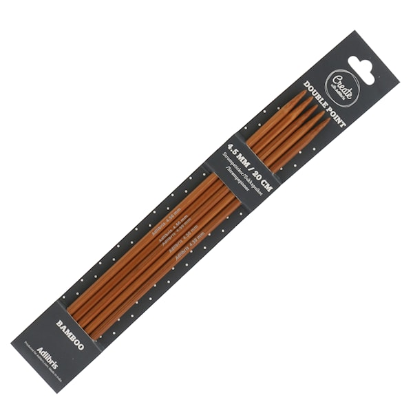 Strumpstickor 4,5mm Bambu 20cm