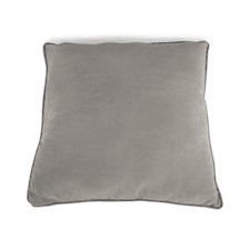 Pute, Velvet, Lysegrå