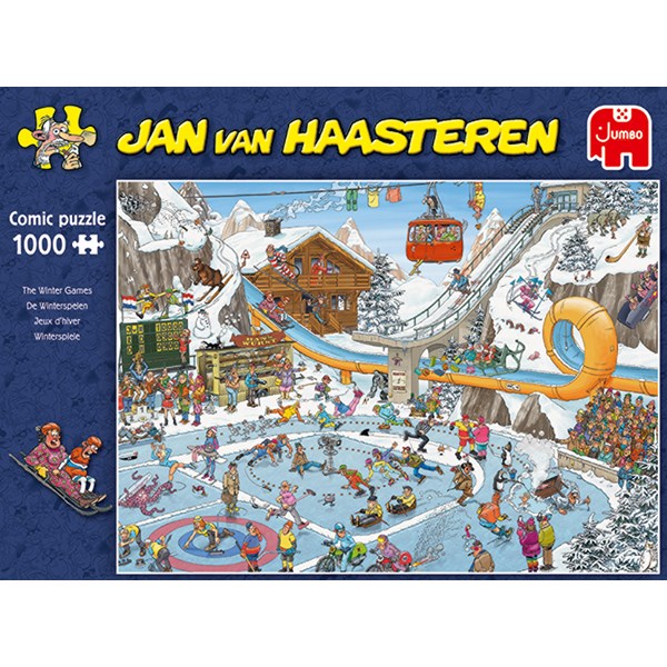 Jan van Haasteren The winter games Pussel 1000 bitar, Jumbo