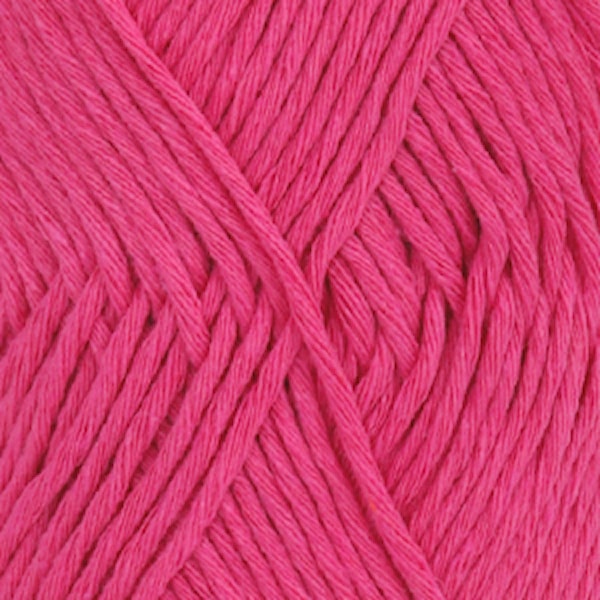 Drops, Cotton Light Uni Colour, Garn, Bomullmiks, 50 g, Rosa 18