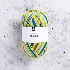 Junior Raggi Garn Ullmiks 100 g Bluegrass Band (68439) Järbo