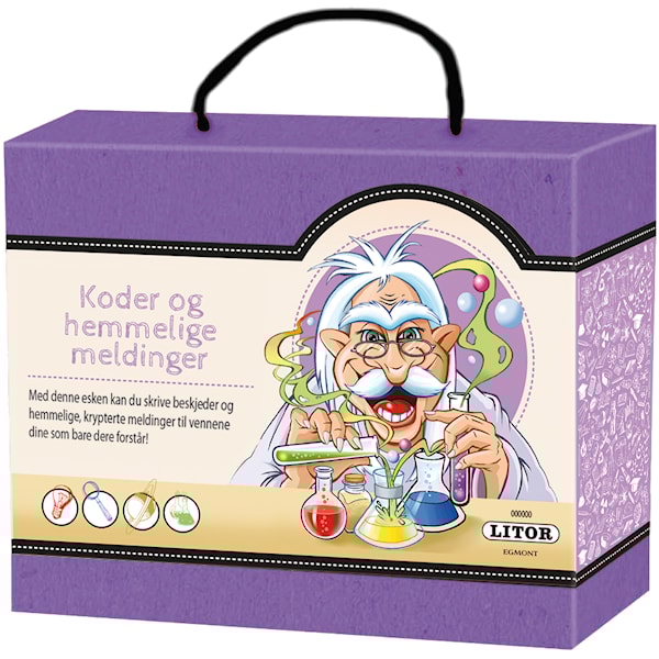 Eksperimenteske, Koder og hemmelige meldinger