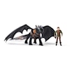 Dragons Movie Figurset Tandlös & Hiccup