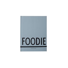 Oppskriftsbok Foodie Grå Design Letters