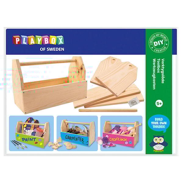 Hobbysett Verktøykasse Playbox