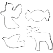 Formar till Modellera och Kakor Ängel Ren Duva Godis 4 st