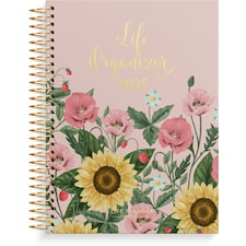 Kalender 2025 Life Organizer Blommor Burde