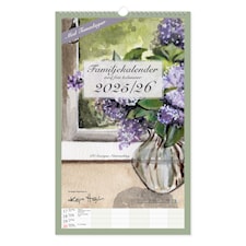 Familjekalender Vägg 25/26 Design Kajsa Hagelin Paperstyle