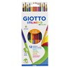 Färgpennor 12-p Bicolor, Giotto Stilnovo
