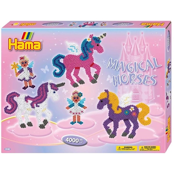 Hama Midi Gift Box Magical horses - 4000 pcs