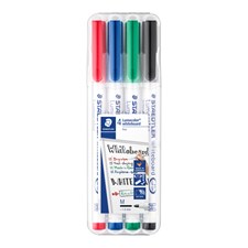 Lumocolor whiteboardpennor 4-pack Staedtler