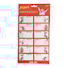 Juletiketter Pippi