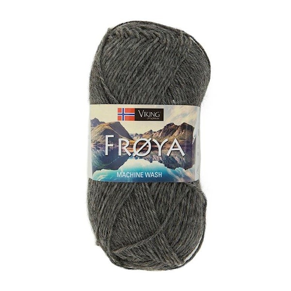 Viking of Norway Froya 50 gr tummanharmaa