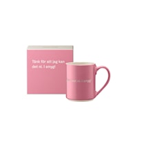 Astrid Lindgren Mugg Tänk För Att Jag Kan 35 cl Rosa, Design House Stockholm