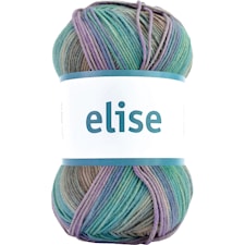 Järbo Elise Garn Bomullsmix 100g Spring Print (69028)