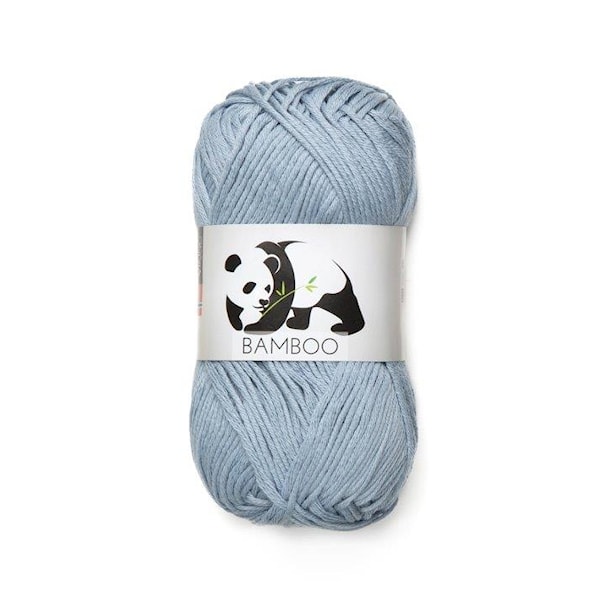 Viking of Norway Bamboo 50 gr vaaleansininen