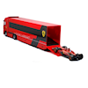 F1 Ferrari Iveco S-Way 570 Racing Transporter med 1 Bil 1:43