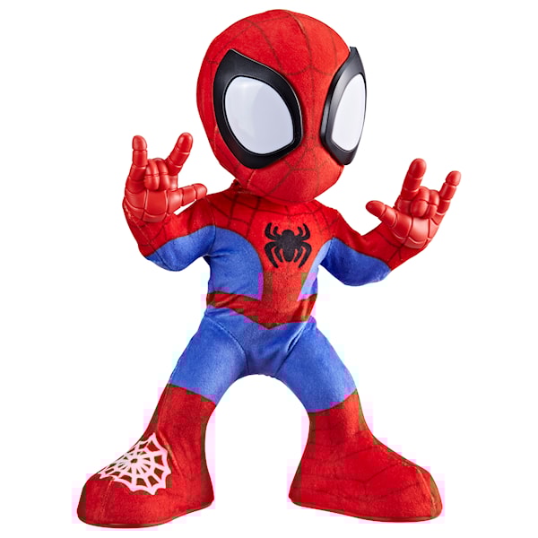 Spidey and His Amazing Friends Dance 'N Crawl Spidey Interactive Plush 25 cm
