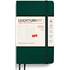 Kalender A6 2025 Weekly Planner/Notebook Soft Forest Green Leuchtturm1917