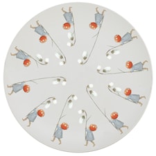 Elsa Beskow Tomtebobarnen Flat tallrik Rätt Start