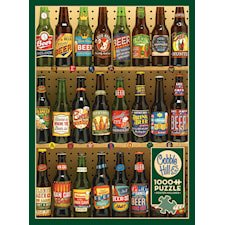 Pussel Beer Collection 1000 bitar, Cobble Hill