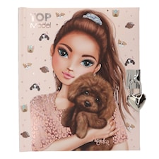 Dagbok med Hjärtlås TOPModel