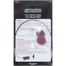 Kabel med Ändstoppar Till 40 cm Rundstickor