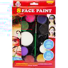 Ansiktsfärg Deluxe 8-p Sense