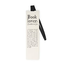 Bokmärke Med Elastiskt Band Book Lover