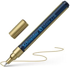 Schneider Maxx 278 Paintmarker Gold 0,8 mm neulakärki