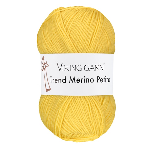 Trend Merino Petite 50 g Hvit 300 Viking Garn