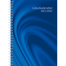 Kalender A5 Läraren Vivendi Blå 2021/2022 Almanacksförlaget