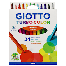 Giotto Turbo Color Tussikynät, 24 kpl