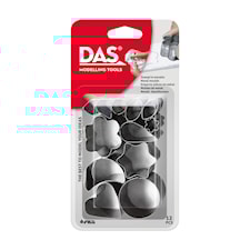 DAS Metallformar för lera 12-p